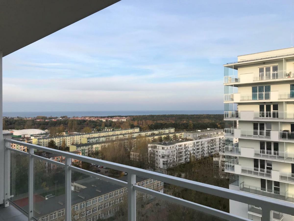 Wiezowiec Ocean Spokojny Gdańsk Exteriör bild